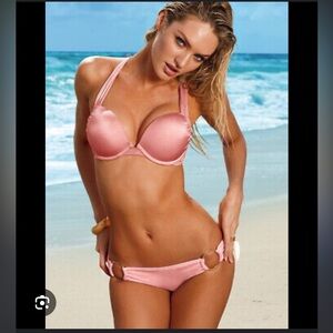 Victoria’s Secret parfait pink bombshell bikini top 34C